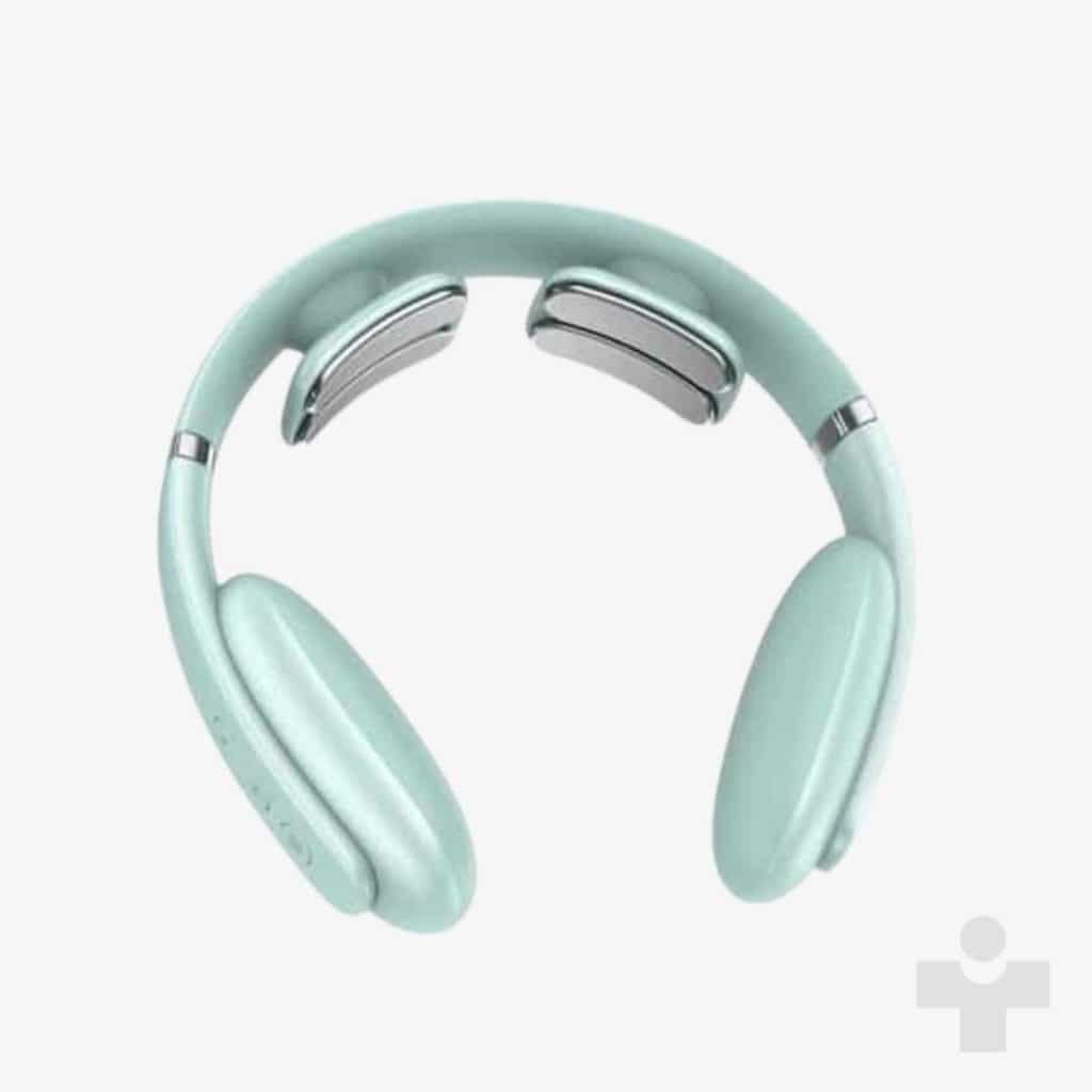 1 Wireless Neck Massager Electric Smart Pulse Relieve Pain Voice Prompt