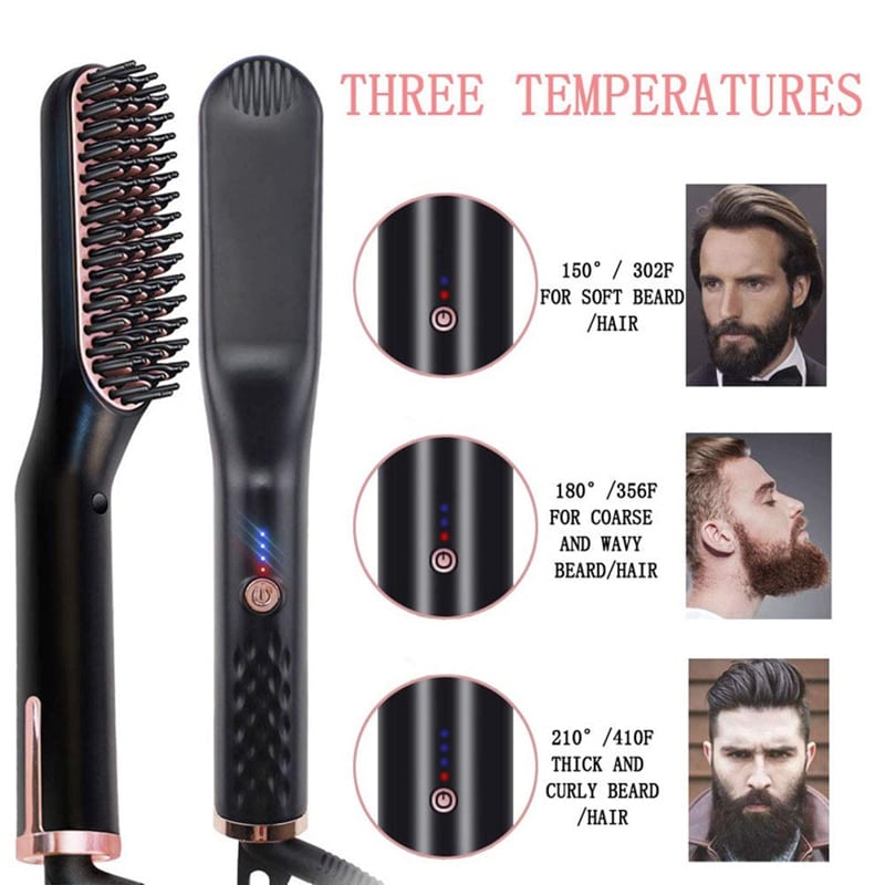 Hair Straightener Brush Men Beard Hair Straightener 4 Hair Straightener Brush Men Beard Hair Straightener 4