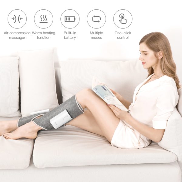 Wireless Air Compression Heated Leg Massager 2