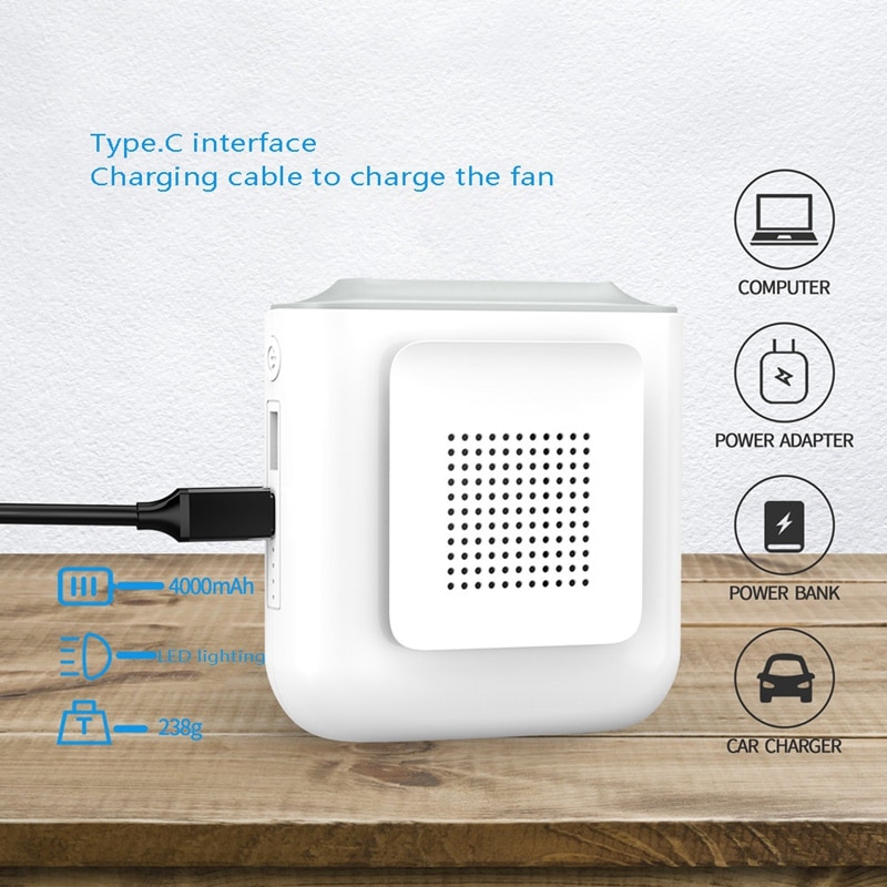 Portable Hanging Waist Fan Mini Wearable 6 Portable Hanging Waist Fan Mini Wearable 6