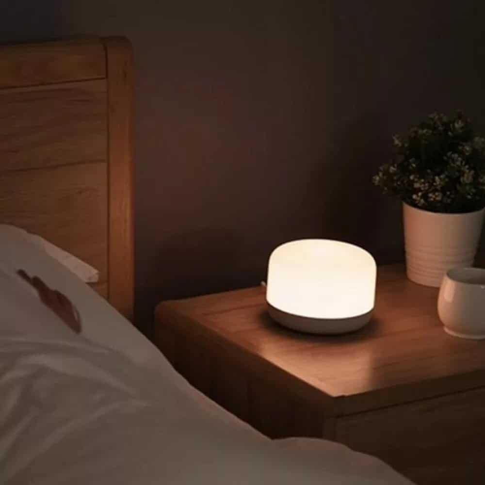 Colorful LED Bedside Lamp Intelligent Dimmable Night Light APP Control 2 Colorful LED Bedside Lamp Intelligent Dimmable Night Light APP Control 2