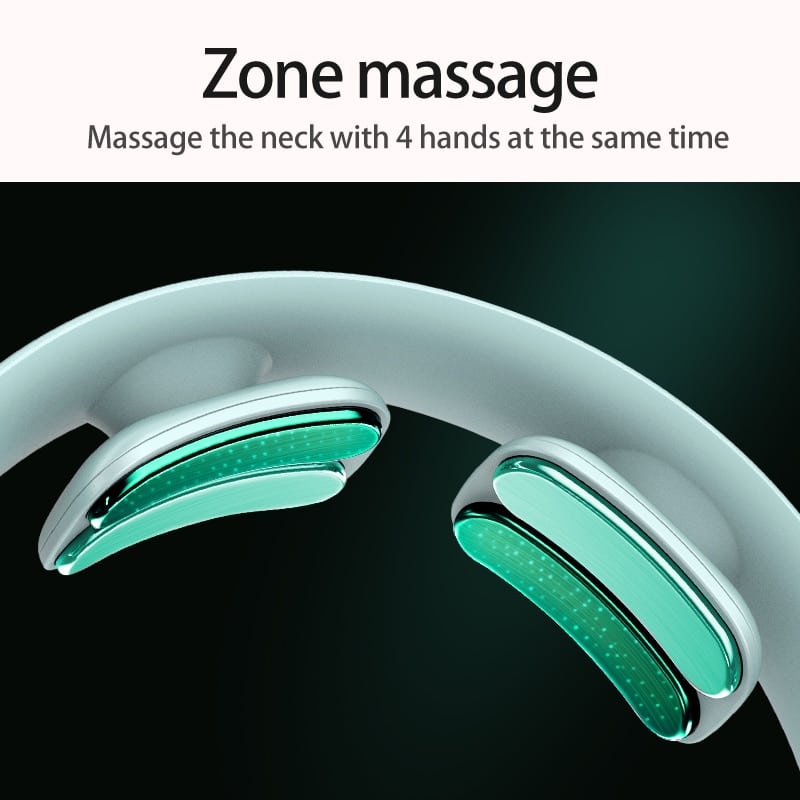 Wireless Neck Massager Electric Smart Pulse Relieve Pain Voice Prompt 5 Wireless Neck Massager Electric Smart Pulse Relieve Pain Voice Prompt 5