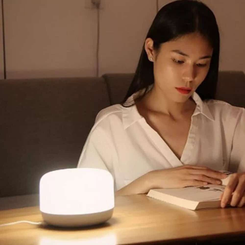 Colorful LED Bedside Lamp Intelligent Dimmable Night Light APP Control 4 Colorful LED Bedside Lamp Intelligent Dimmable Night Light APP Control 4