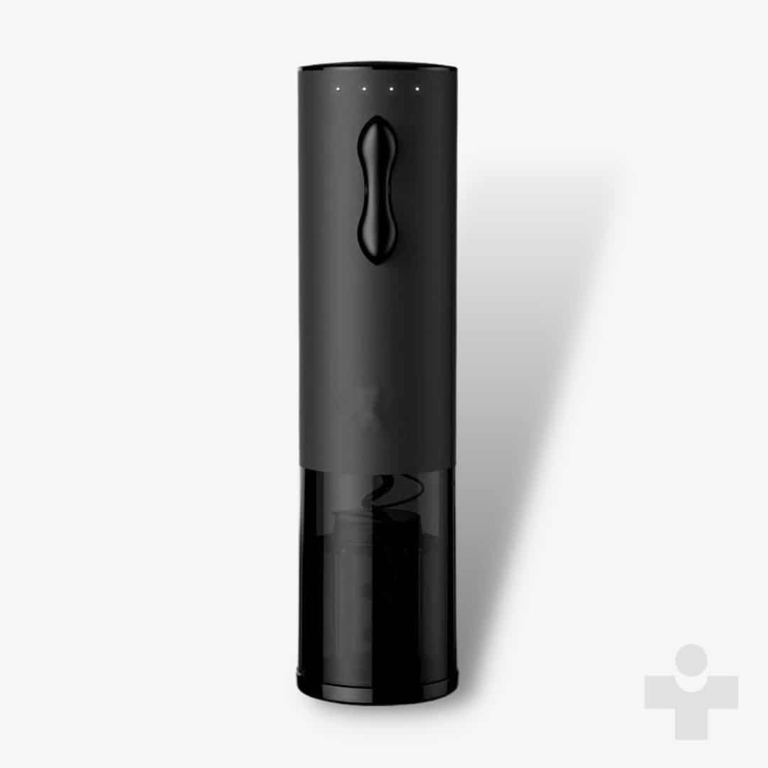 Electric Wine Bottle Opener, Aluminum Cordless Visible Electric Corkscrew Wine Opener Set with Foil Cutter,decanter, cork Fast Automatic Screwpull Bottle Opener Electric Wine Bottle Opener, Aluminum Cordless Visible Electric Corkscrew Wine Opener Set with Foil Cutter,decanter
