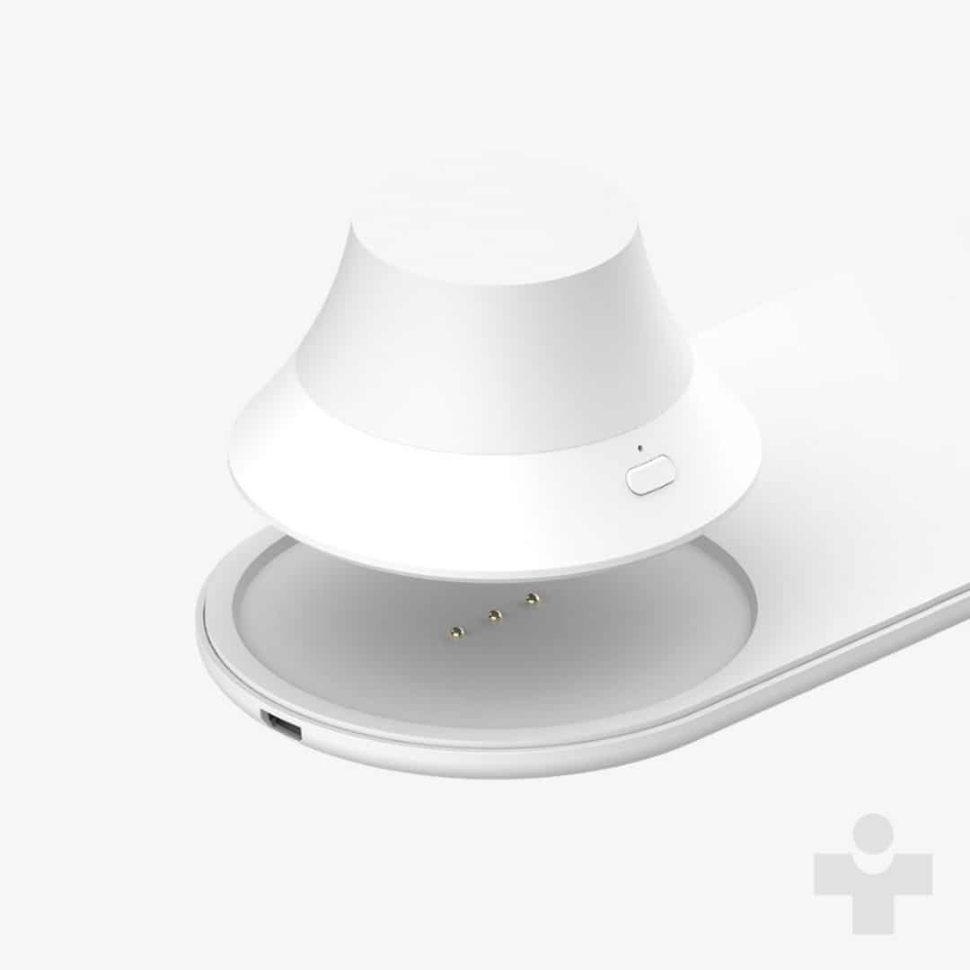 Wireless Charger with LED Night Light Magnetic Attraction Fast Charging For iPhone ( Ecosystem Product) 1