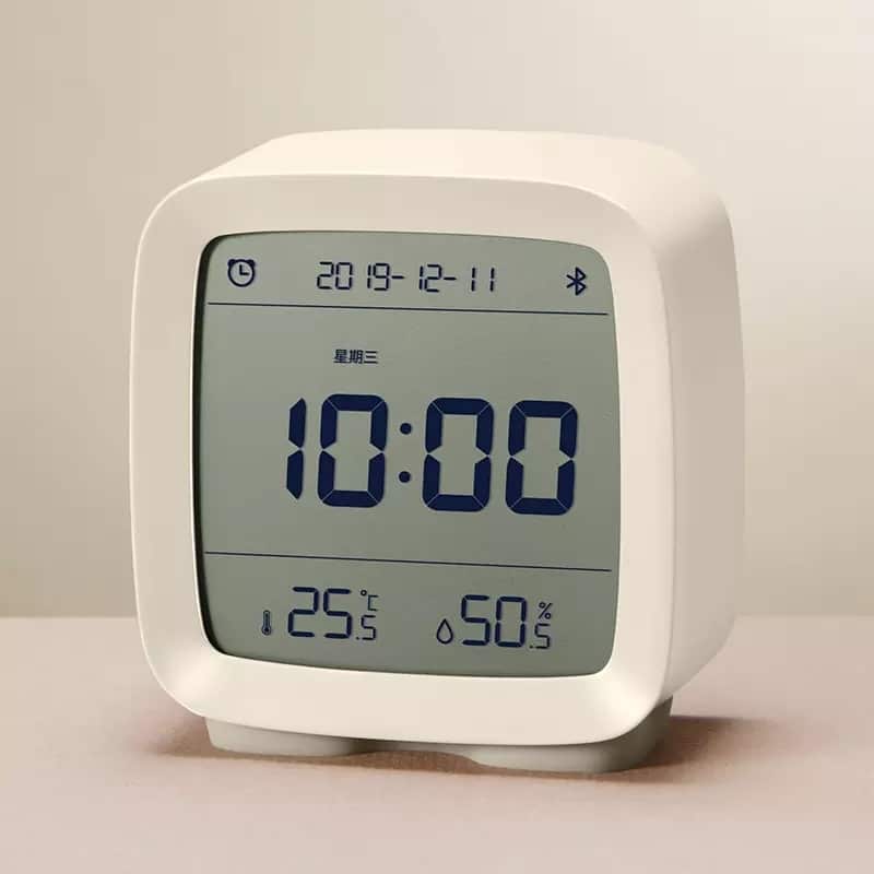 Cleargrass Bluetooth Alarm Clock smart Control Temperature Humidity Display LCD 3 Cleargrass Bluetooth Alarm Clock smart Control Temperature Humidity Display LCD 3