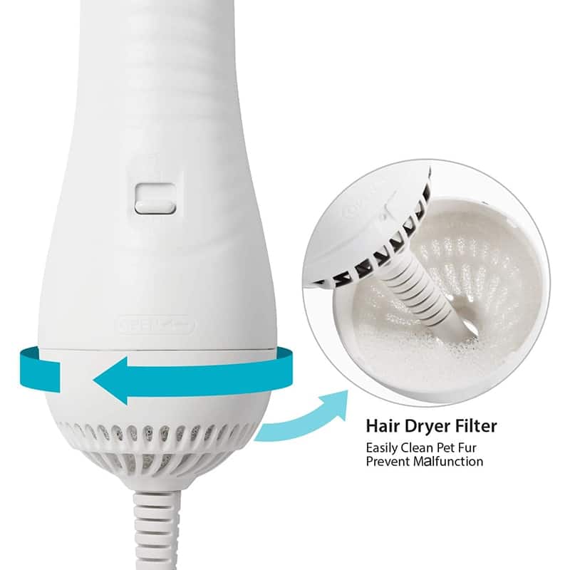 2 In 1 Dog Dryer Hair Blower Slicker Brush Adjustable Temperature Low Noise Fit Short Haired Medium Coated Pet Cats 5 2 In 1 Dog Dryer Hair Blower Slicker Brush Adjustable Temperature Low Noise Fit Short Haired Medium Coated Pet Cats 5