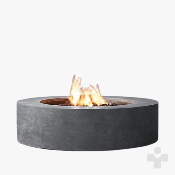8 liter round ethanol burner outdoor Fireplace