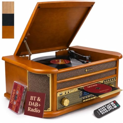 Denver MRD-51BT vintage wood image 2