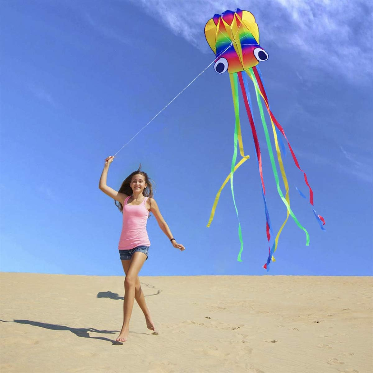 61iCO3dASpL._AC_SL1200_.jpg Soft octopus kite outdoor image