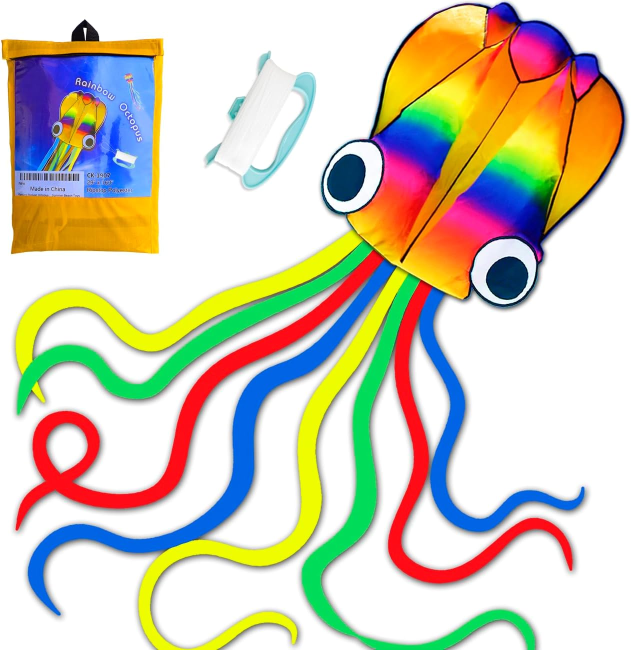 61o1pSsJ8kL._AC_SL1300_.jpg Large octopus kite image