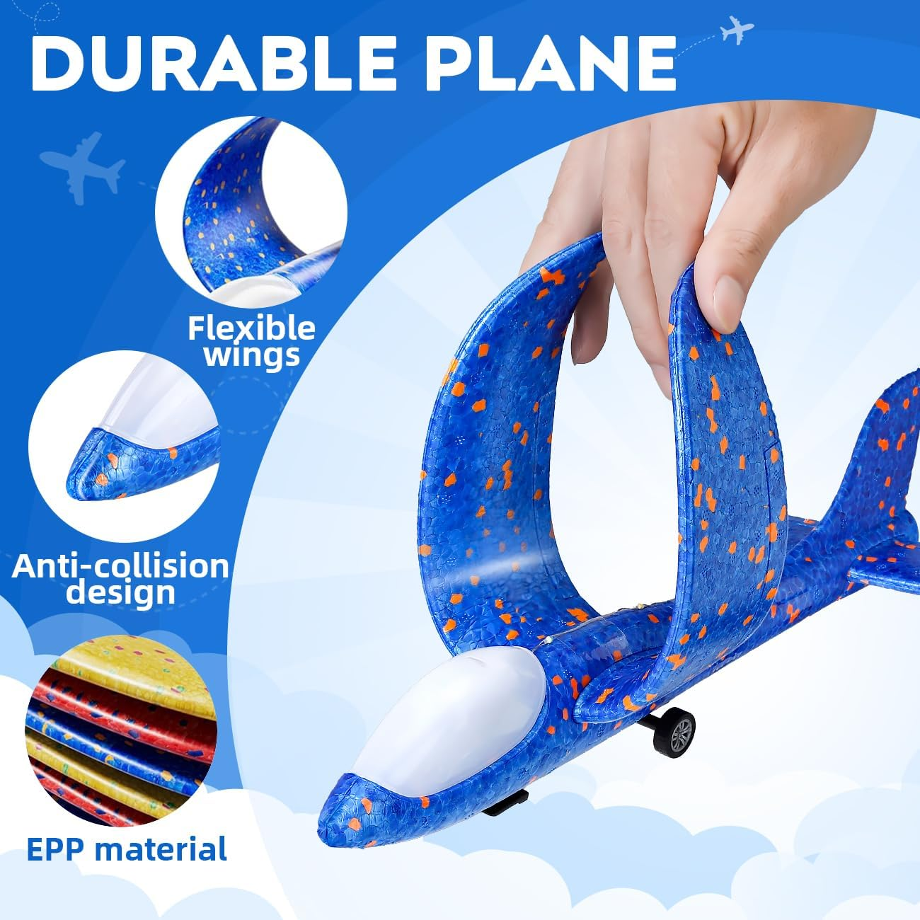 71HqkD8a7tL._AC_SL1300_-1.jpg Airplane launcher toy variant image