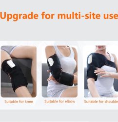 3D Knee Massager Vibration Heating Wireless 2