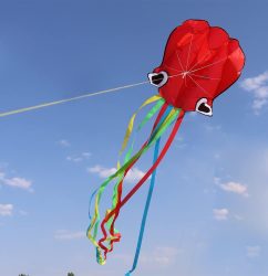 HONBO blue octopus kite